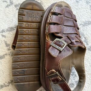 Dr. Martens Brown Mens Sandals